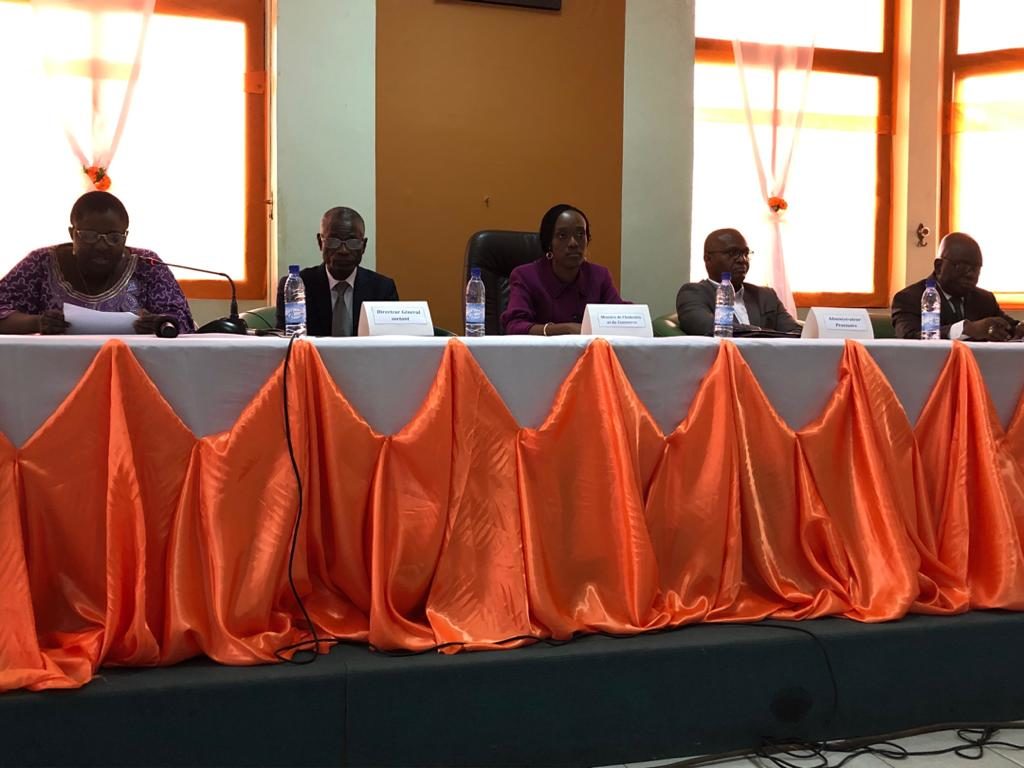 Installation de l'administrateur provisoire de la sonacop, alain honou