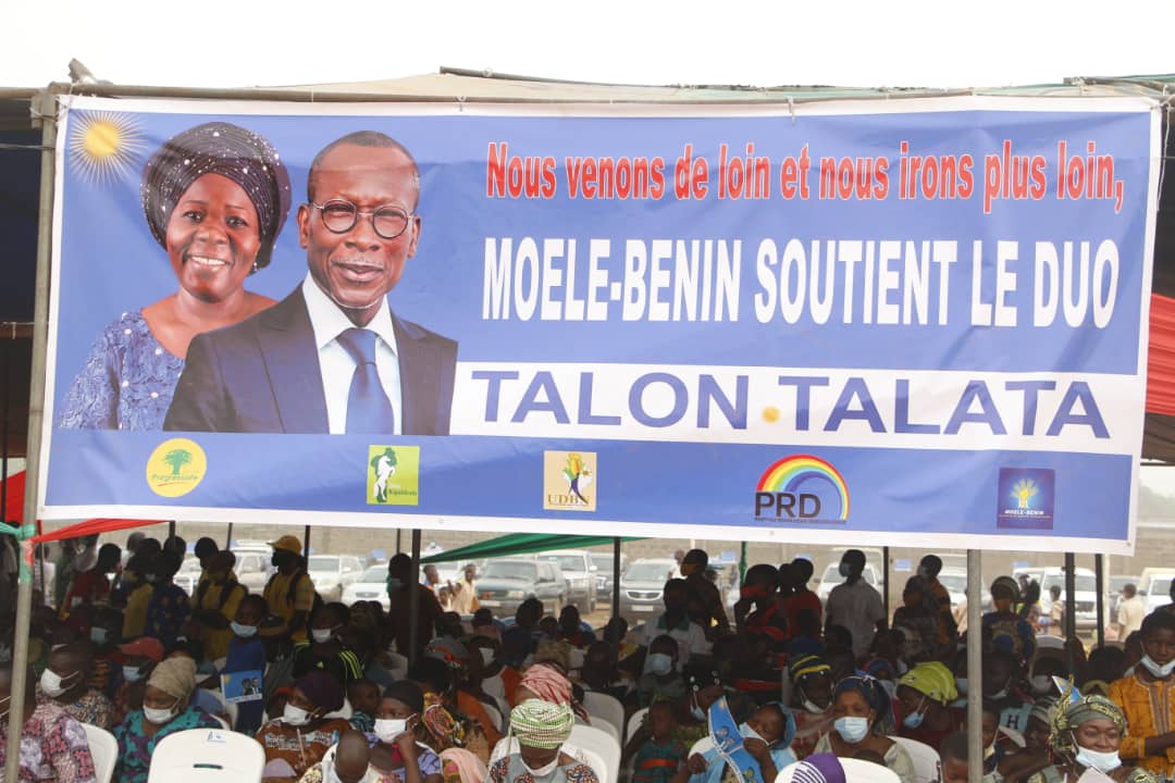 Meeting de Talon à Dassa-Zoumé : Présence remarquable de militants et responsables de Moele-Bénin