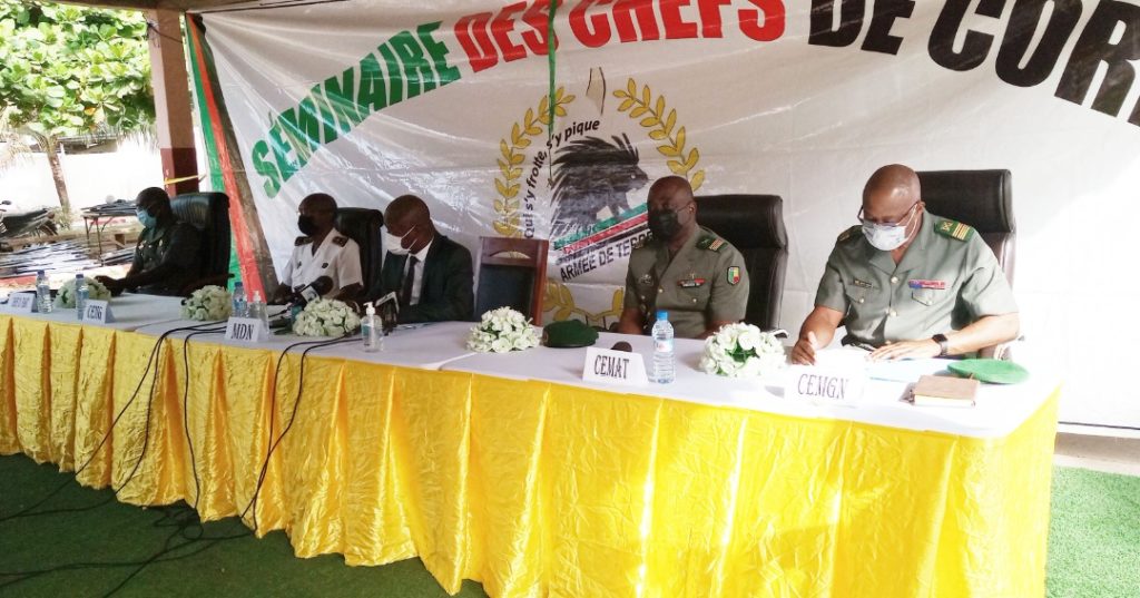 Séminaire des chefs de corps de l'Armée de Terre du Bénin, édition 2021