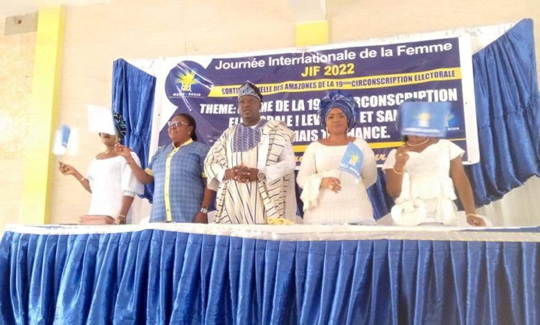 Jif dans la 19ème circonscription électorale : Serge Ahouansou missionne les amazones de Moele-Bénin