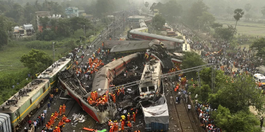 Inde : Un accident de train fait 275 morts et 1175 blessés