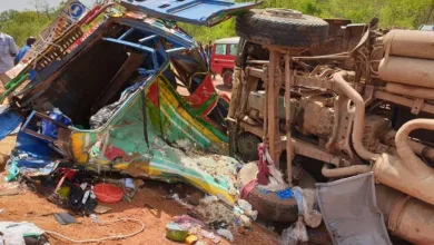 Mali : Une collision entre deux cars et un camion cause d’énormes dégâts