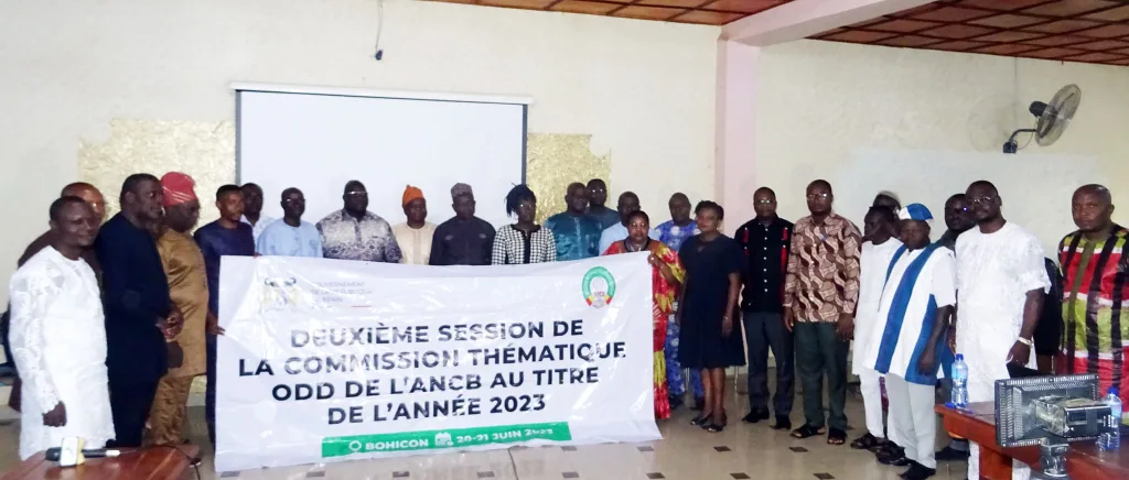 Deuxième session de la commission thématique ODD de l'ANCB