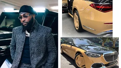 Le chanteur nigérian Davido avec sa voiture mybach S-class _ L'Expression _ www.lexpression.bj