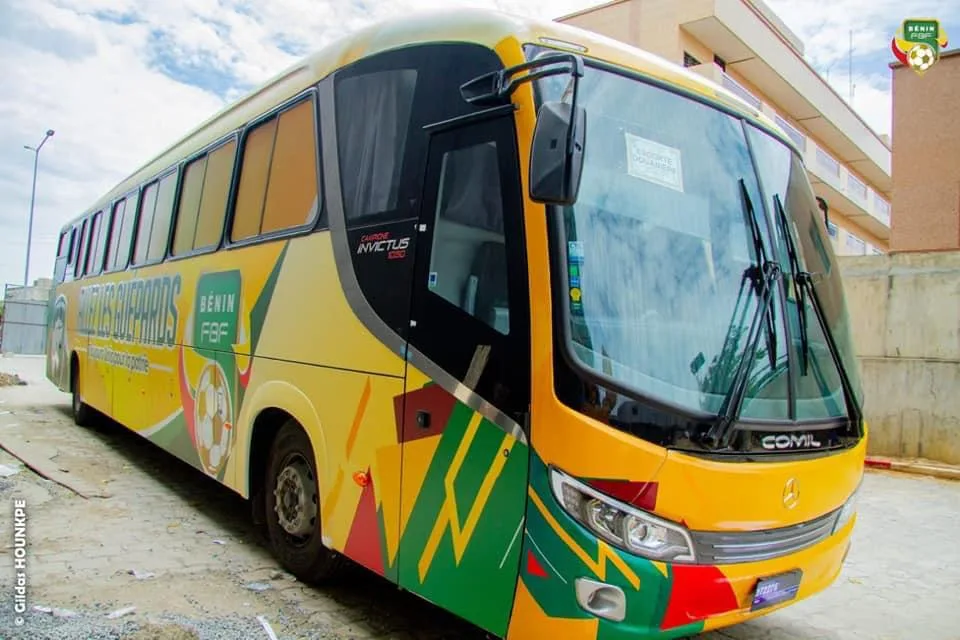 Football : Un nouveau bus pour les Guépards du Bénin