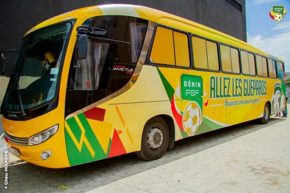 Football : Un nouveau bus pour les Guépards du Bénin