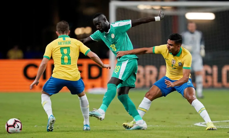 Foot : Le Sénégal joue le Brésil en amical