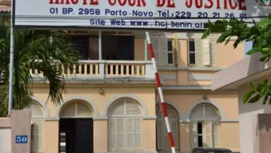 Bénin : 5 députés désignés pour siéger à la Haute cour de justice