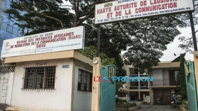 Devanture de la Haute autorité de l'audiovisuel et de la communication (HAAC) du Bénin - L'Expression - www