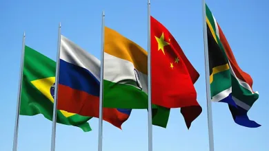 Drapeaux BRICS - Sommet - www.lexpression.bj - L'Expression
