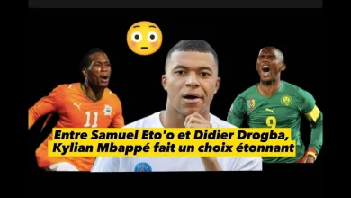 Eto'o ou Drogba - l'étonnant choix de Kylian Mbappe -L'Expression -www.lexpression.bj