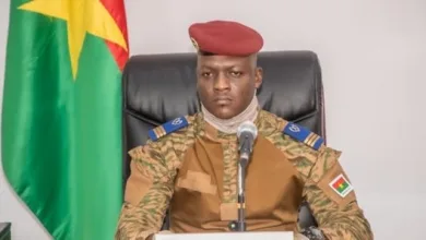 Ibrahim Traoré, président du Burkina Faso