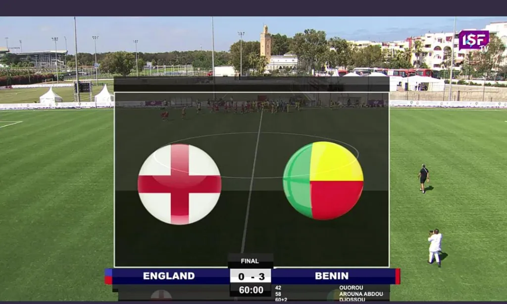 Mondial Football Scolaire Maroc 2023 : Le CEG Sainte Rita du Bénin s’offre l’Angleterre et se qualifie
