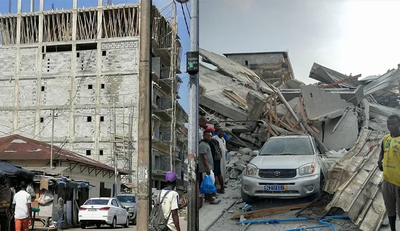 Côte d’Ivoire : 03 Béninois trouvent la mort dans l'effondrement d'un immeuble