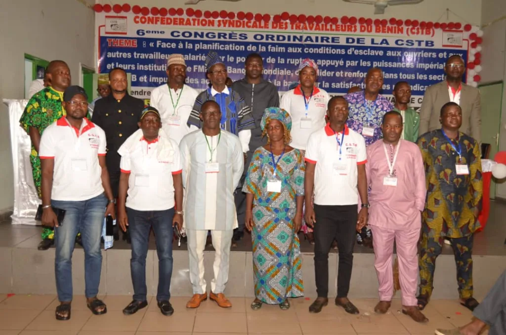 Bénin : Nagnini Kassa Mampo reconduit Secrétaire Général Confédéral