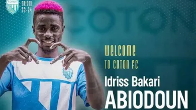 Football : Du renfort pour Coton FC avec l'arrivée de Idriss Bakari