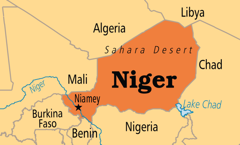 carte du Niger