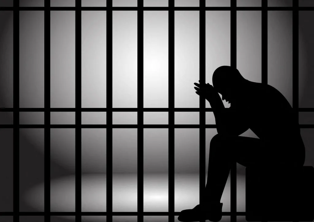 derrière les barreaux - prison -