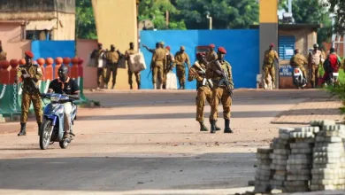 Des militaires au Burkina Faso