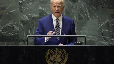Joe Biden, président des Etats-Unis à la tribune des nations unies
