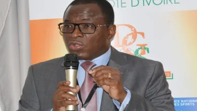 Sport : Le ministre des sports ivoirien, Paulin Danho présente des excuses pour la pelouse détrempée