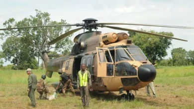 Super Puma de l'Armée de l'air du Bénin