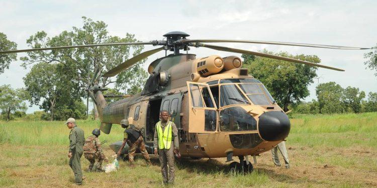 Super Puma de l'Armée de l'air du Bénin