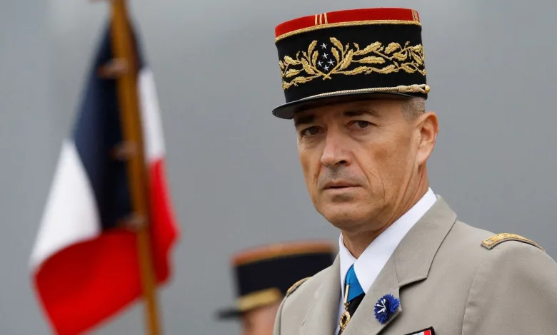chef d’état major des armées de la France, le Général Thierry Burkhard