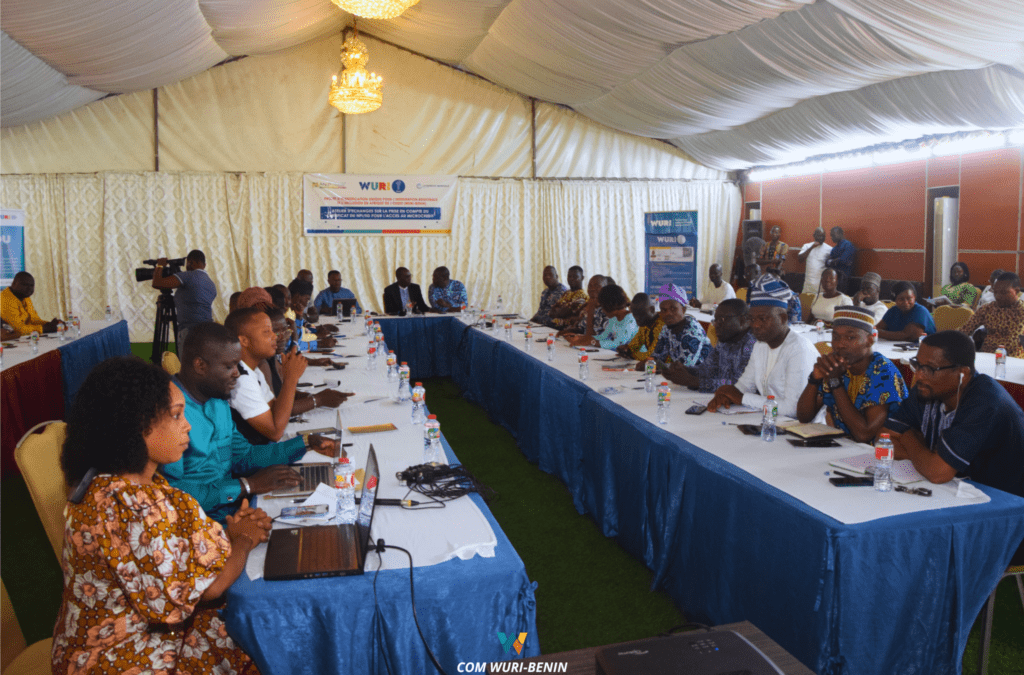 Atelier d'échanges entre WURI-Bénin et les SFD sur l'utilité du Certificat fID pour une inclusion financière