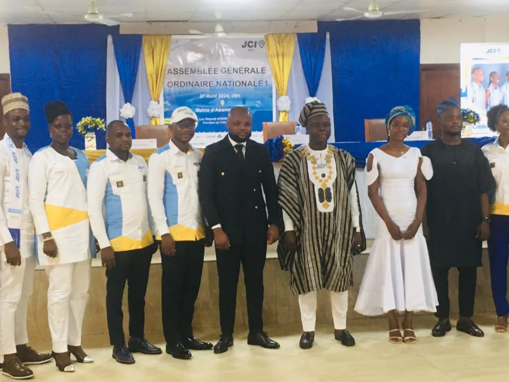 Assemblée générale ordinaire La Jci Bénin fait un bilan d’étape de l’année 2024