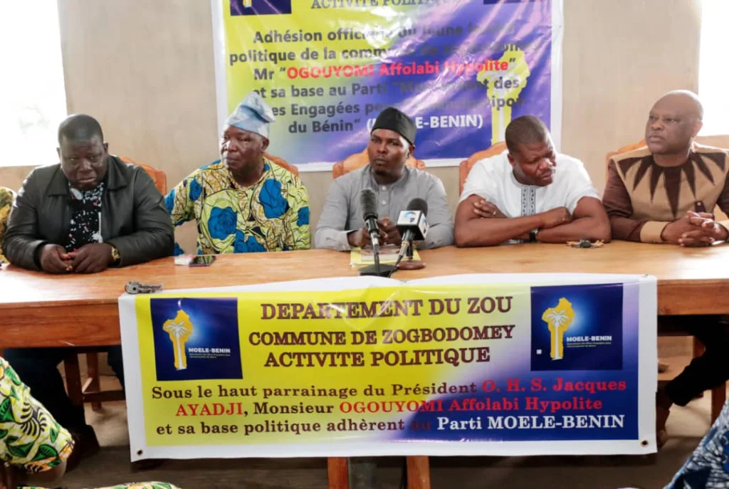 Hypolite Affolabi OGOUYOMI et sa base politique rejoignent Moele-Bénin