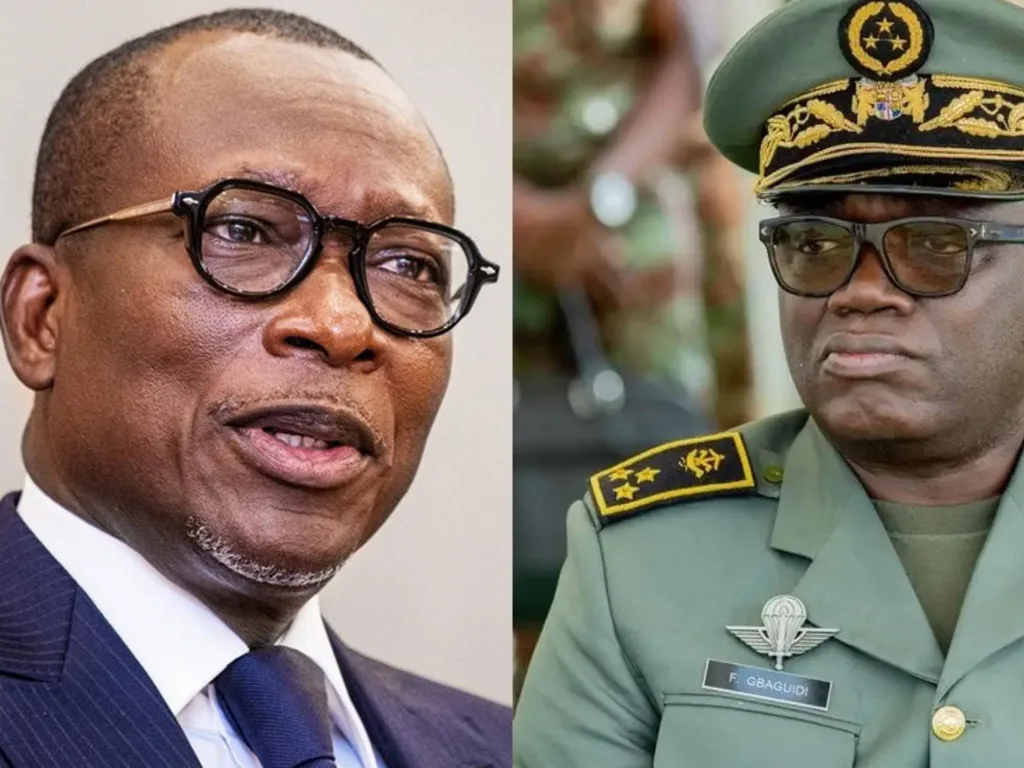 Patrice Talon et le Général Fructueux GBAGUIDI