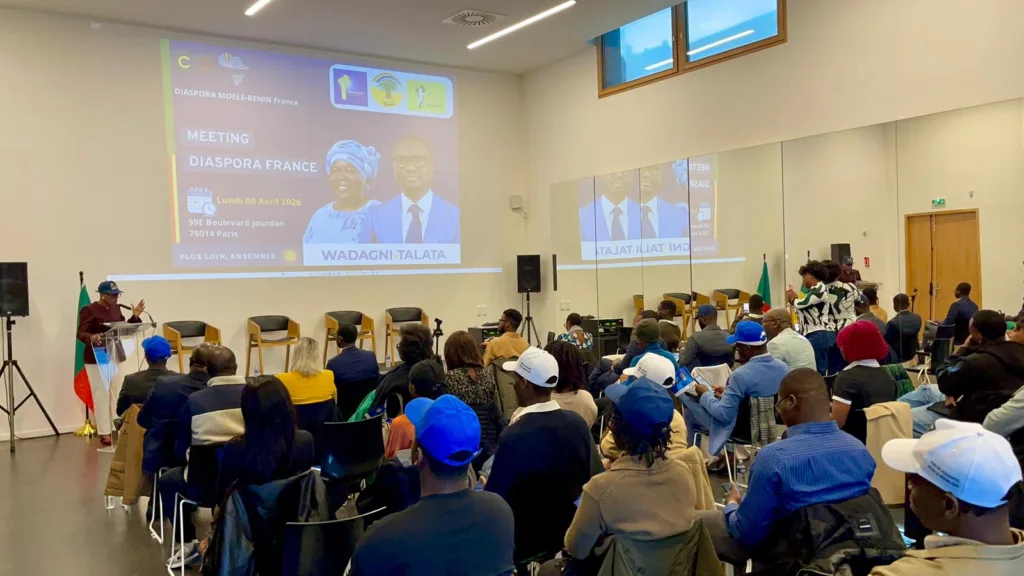 Présidentielle 2026 : À Paris, Moele-Bénin mobilise la diaspora béninoise pour le duo Wadagni-Talata