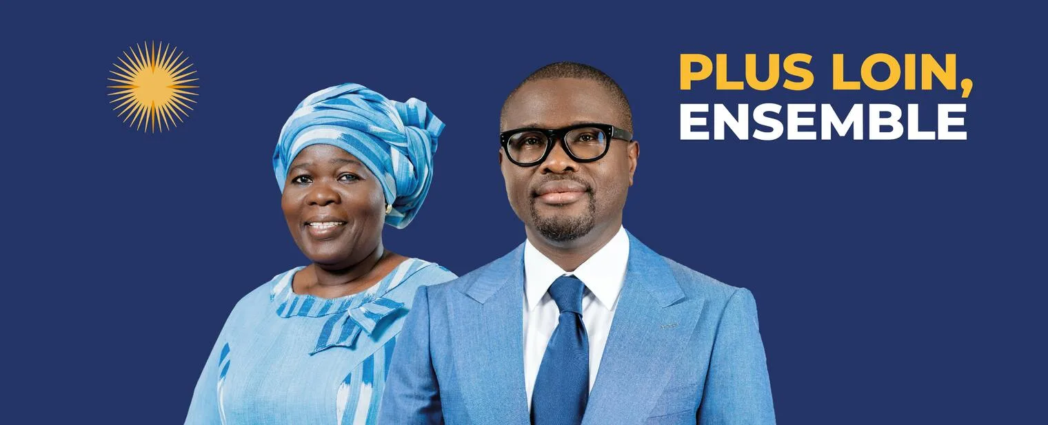 Le duo de candidats Romuald Wadagni et Mariam Chabi Zimé Talata