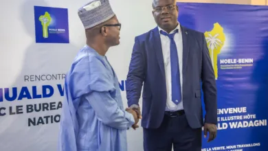 Moele-Bénin mobilisé autour de Romuald WADAGNI à Glazoué