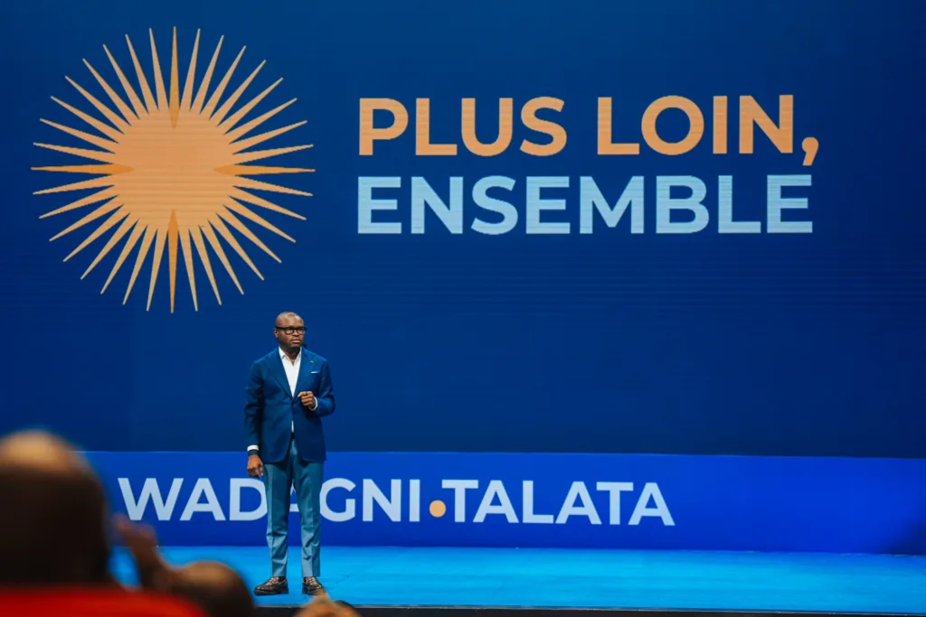 Romuald Wadagni présente son projet de société « Plus loin, ensemble »