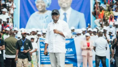 Romuald Wadagni en campagne électorale à Tchaourou