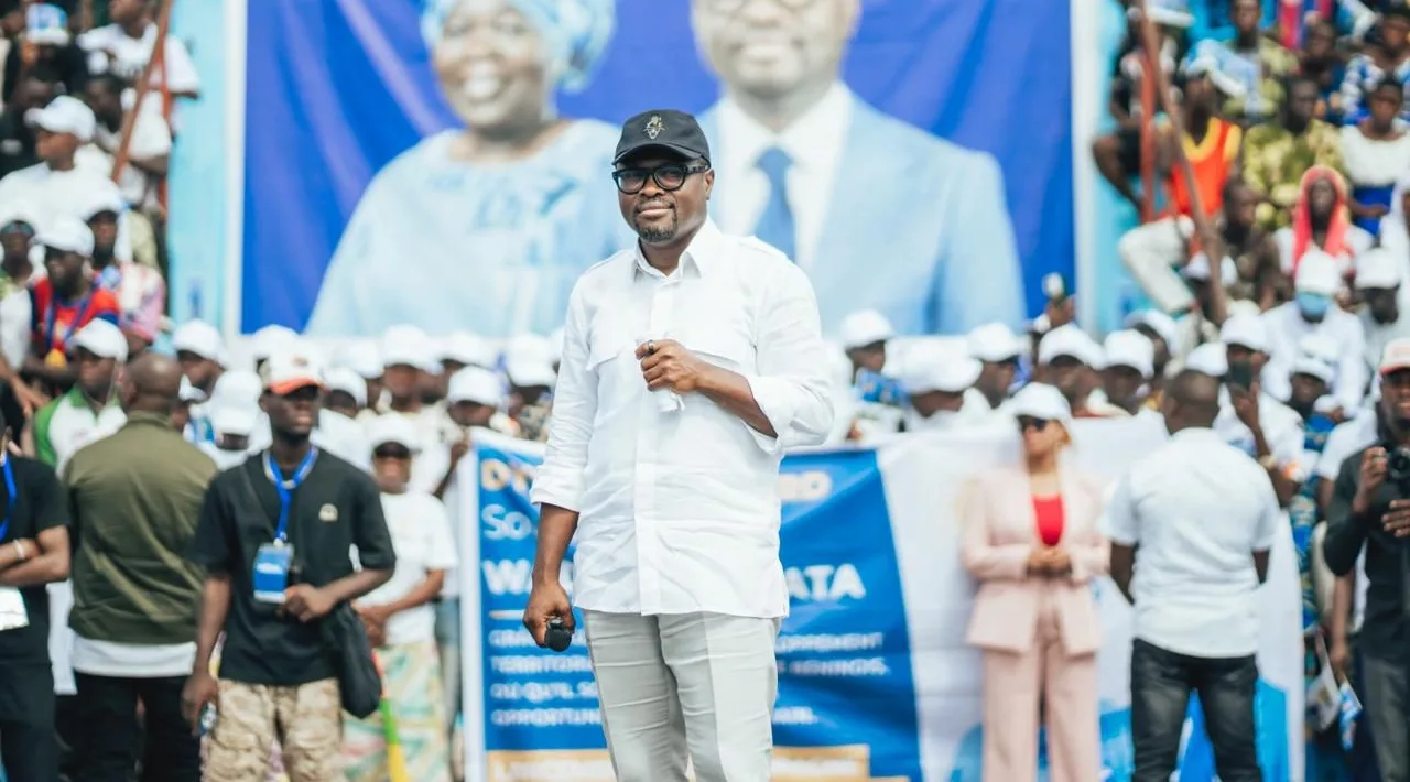 Romuald Wadagni en campagne électorale à Tchaourou
